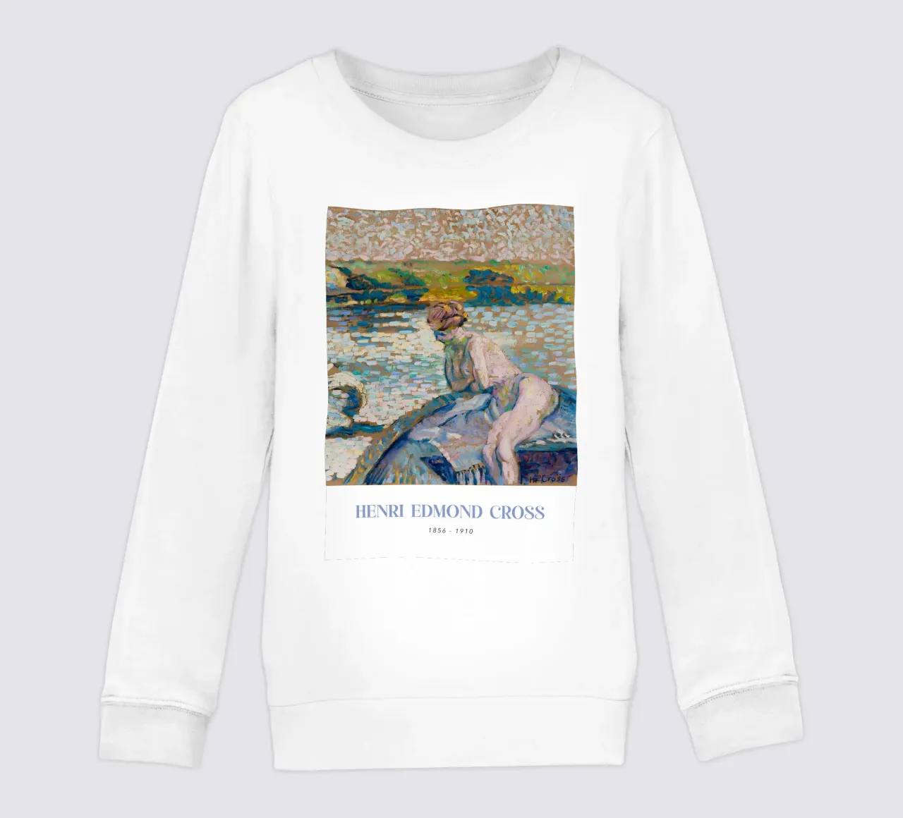 Henri-Edmond Cross Figura nuda divisionista felpa bambino da NorwesClub