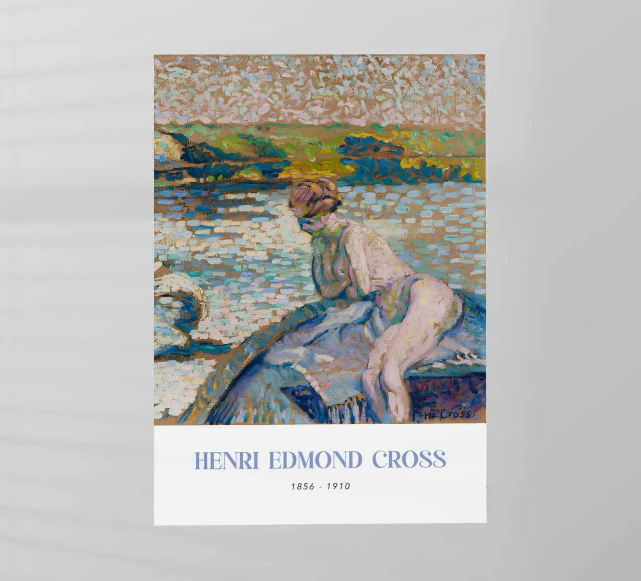 Henri-Edmond Cross Figura nuda divisionista pellicola backlit da NorwesClub