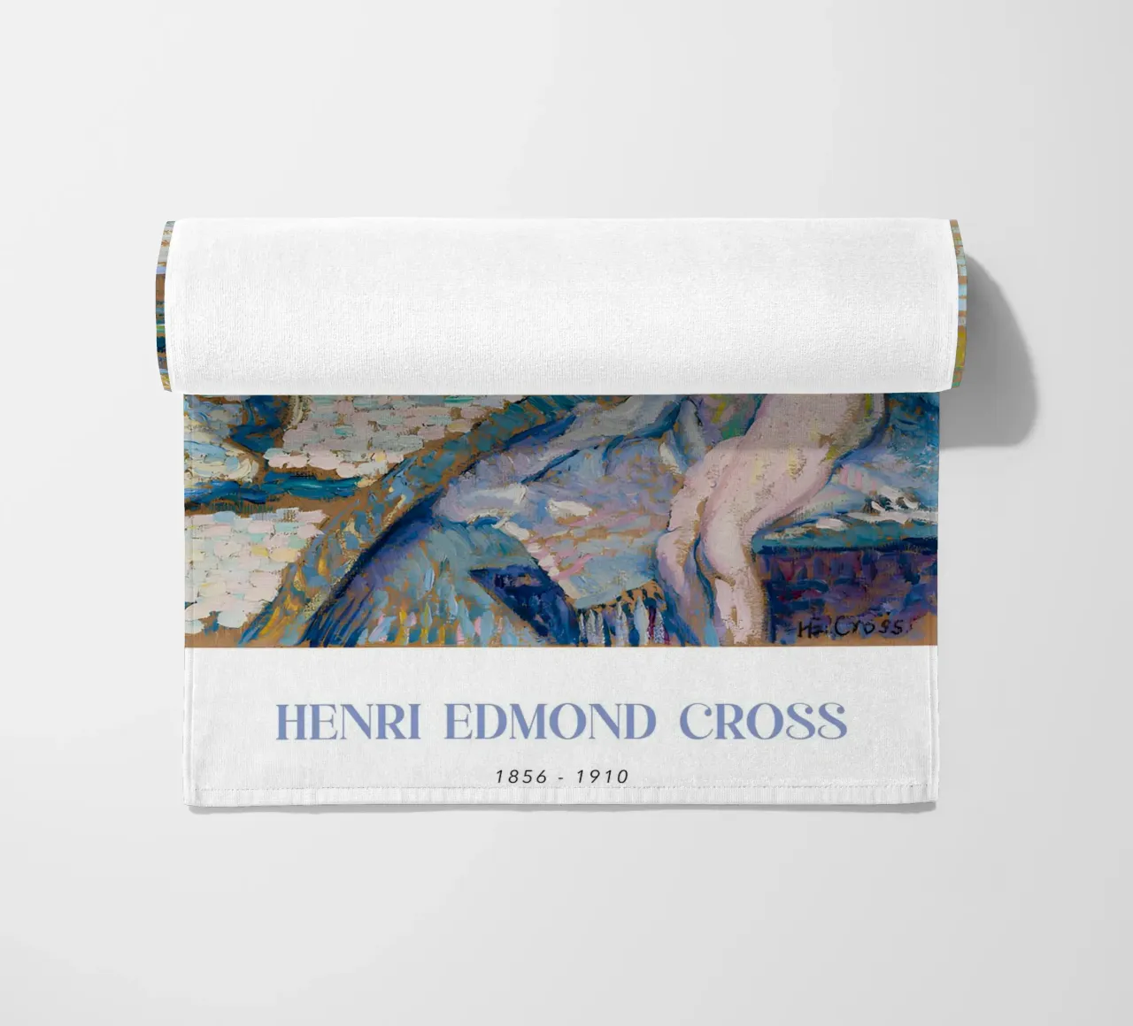 Henri-Edmond Cross Figura nuda divisionista telo mare da NorwesClub