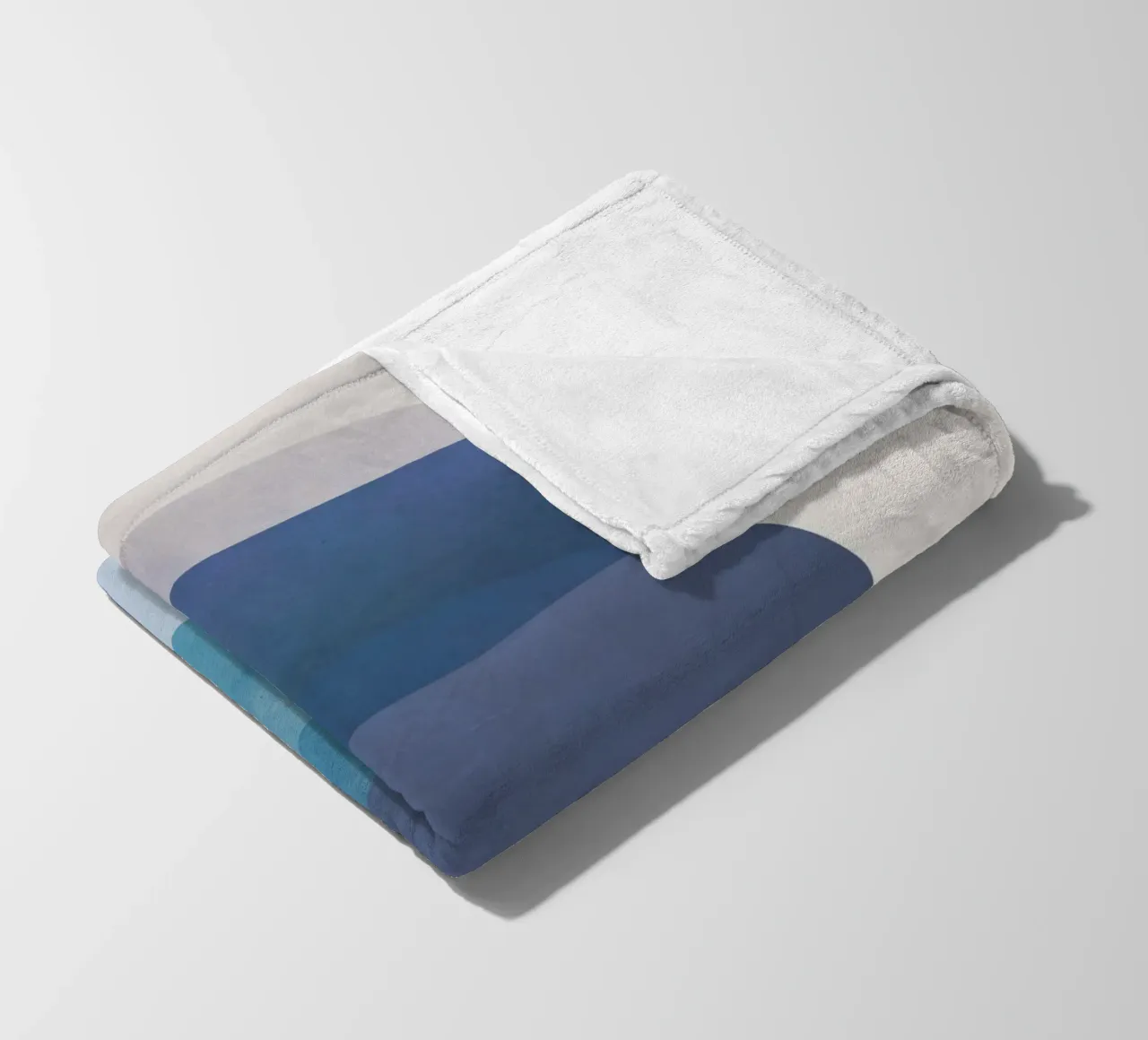 Blue Stack 01 coperta in pile da cityart