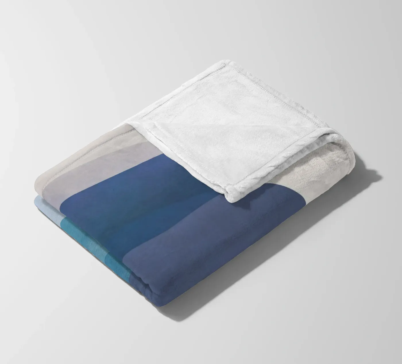 Blue Stack 01 plaid polaire de cityart