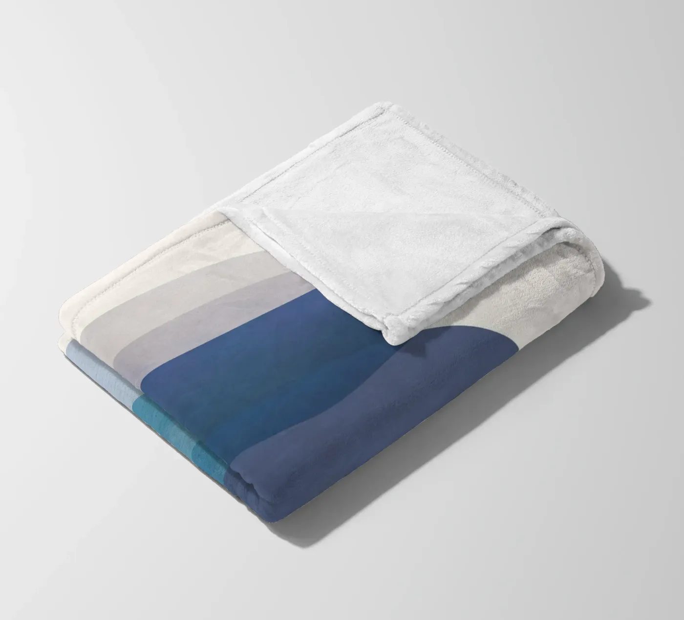 Blue Stack 01 plaid polaire de cityart