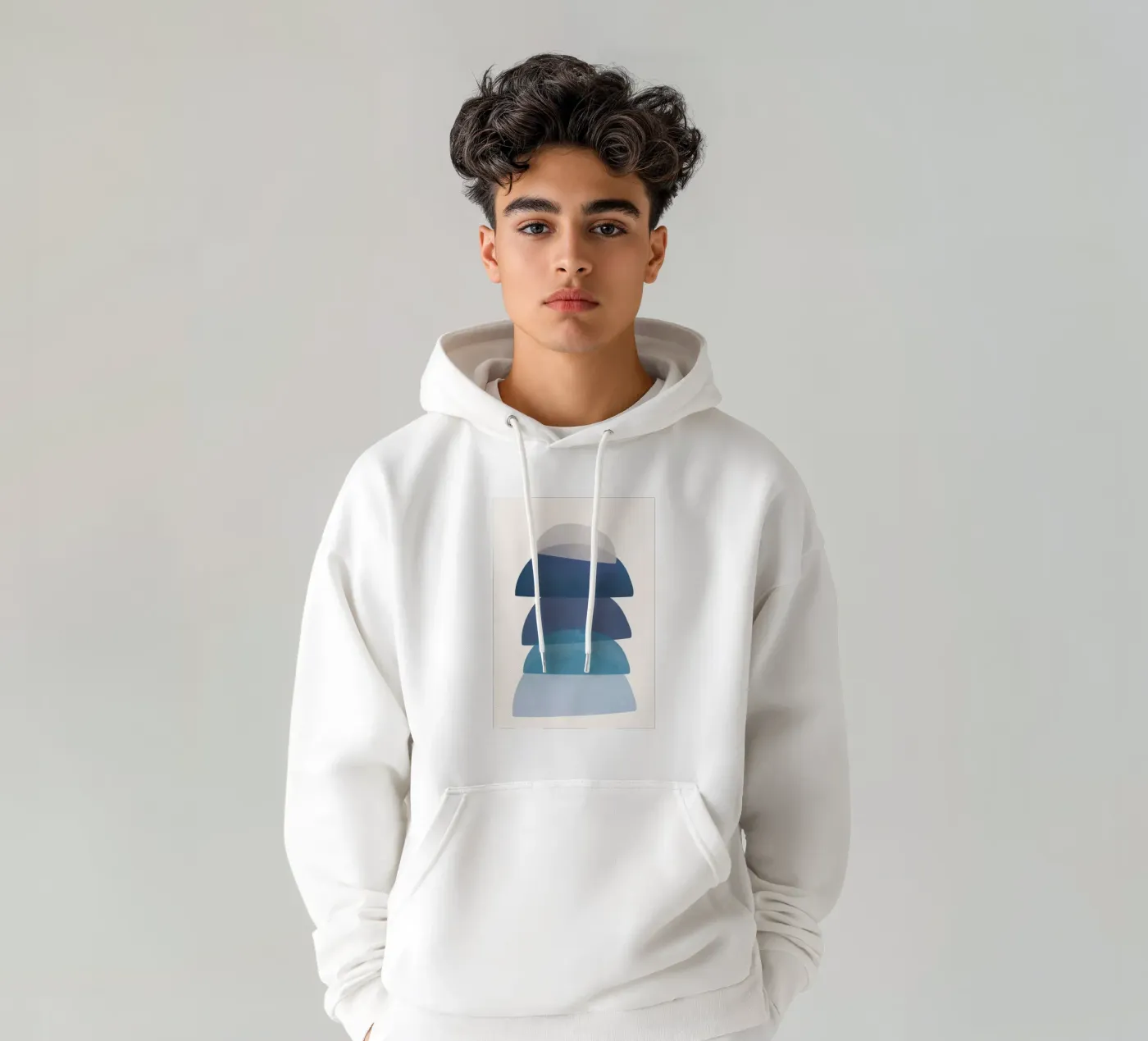 Blue Stack 01 hoodie van cityart
