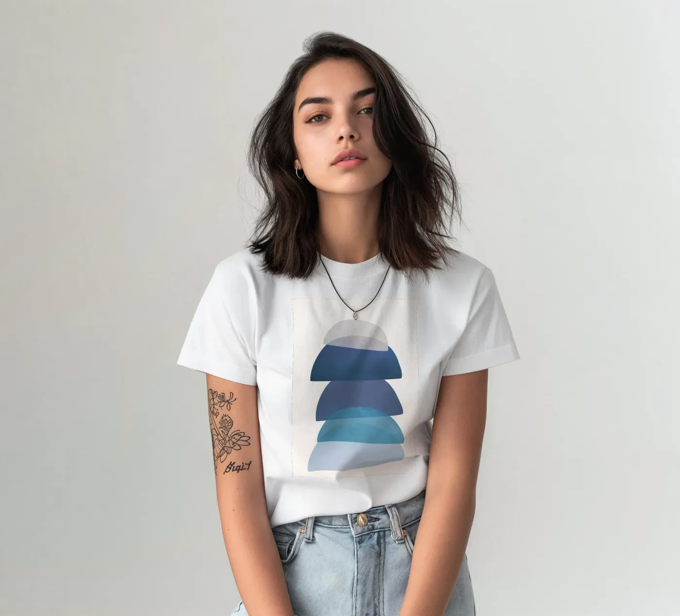 Blue Stack 01 t-shirt da cityart