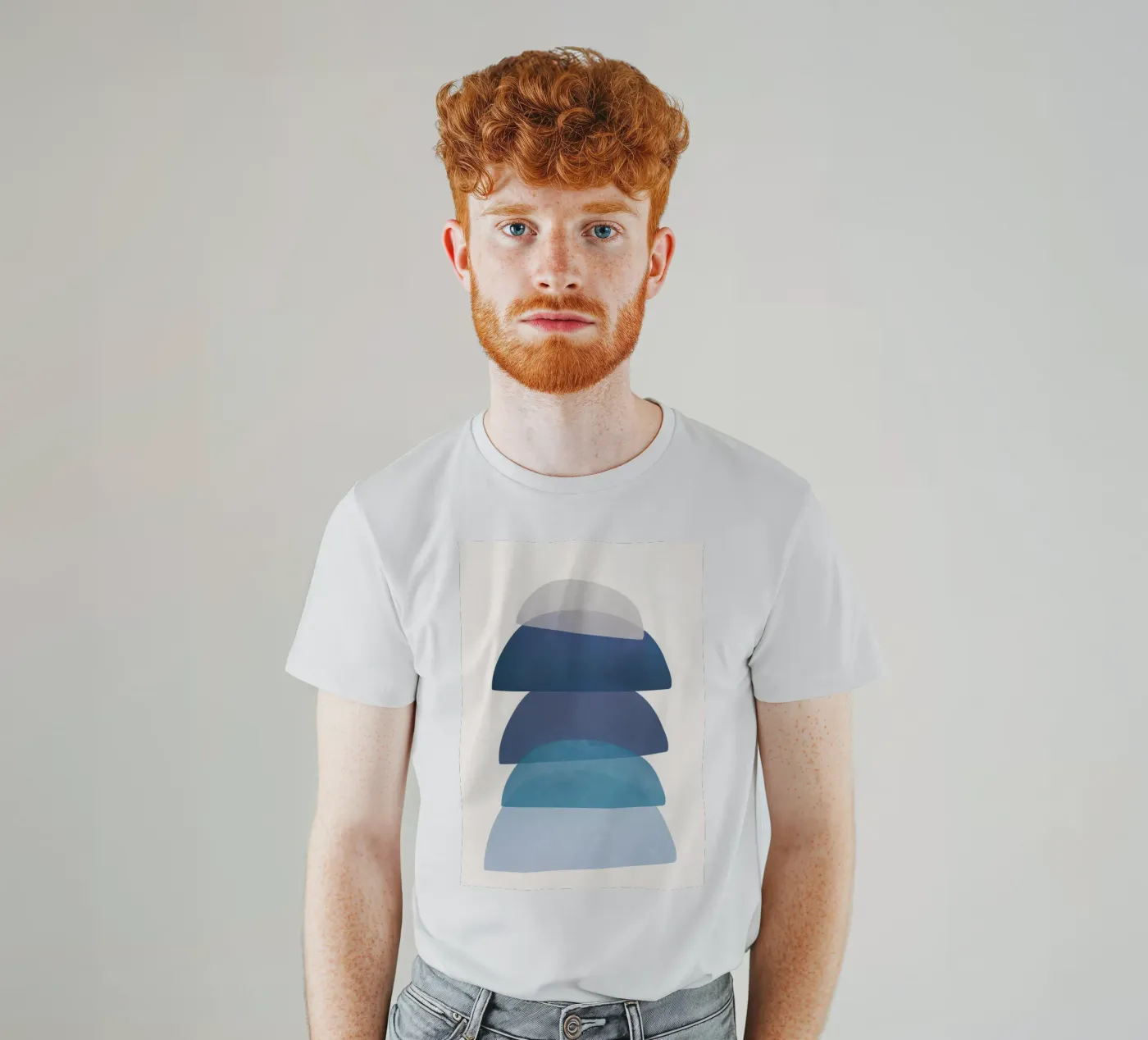 Blue Stack 01 t-shirt da cityart