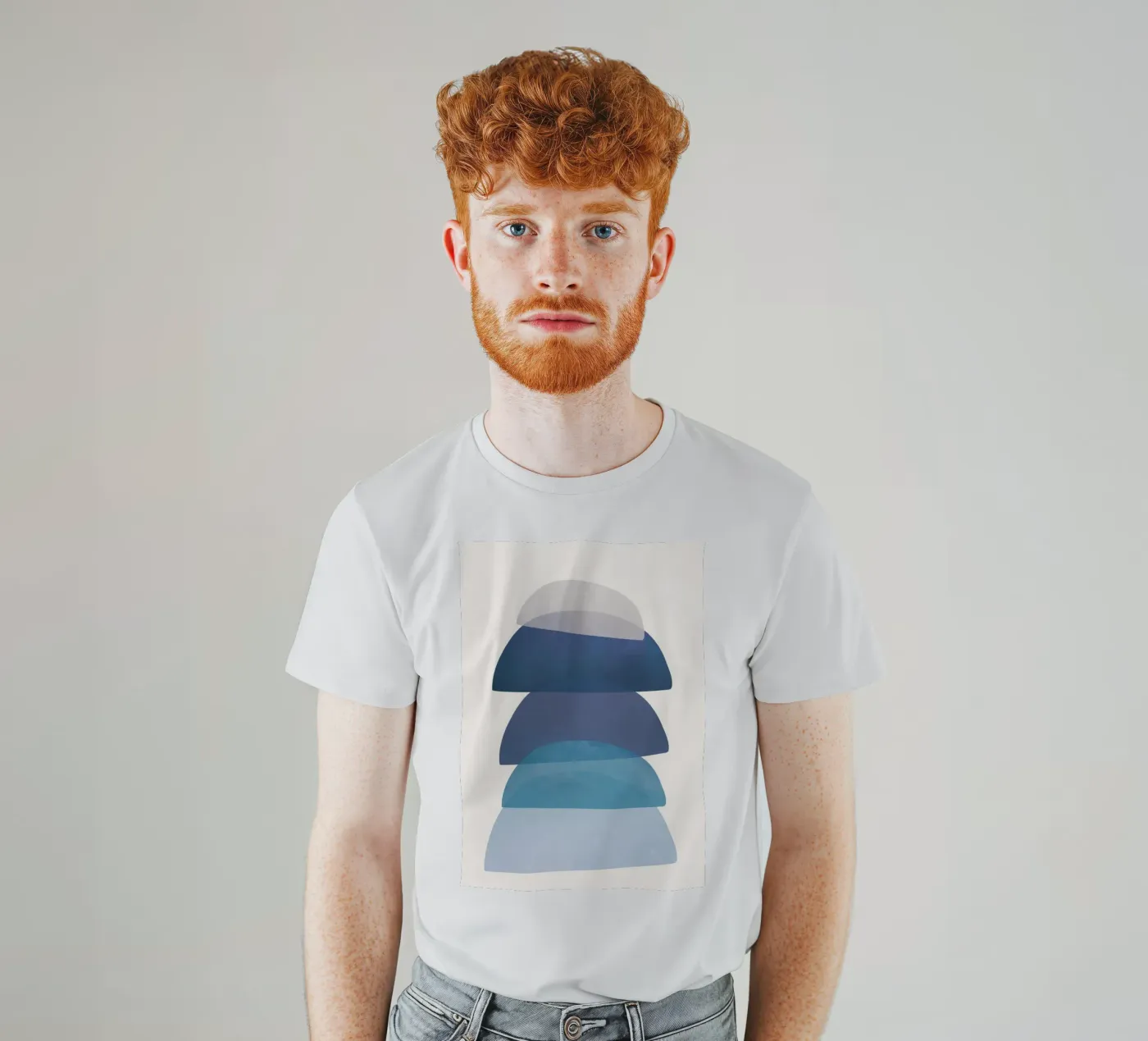 Blue Stack 01 t-shirt da cityart