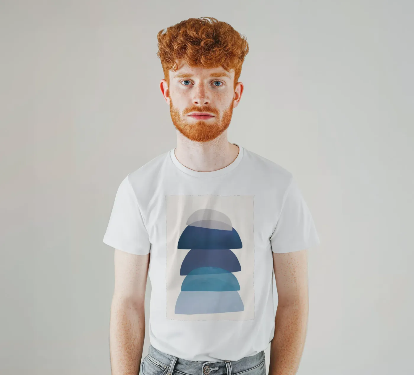 Blue Stack 01 t-shirt da cityart