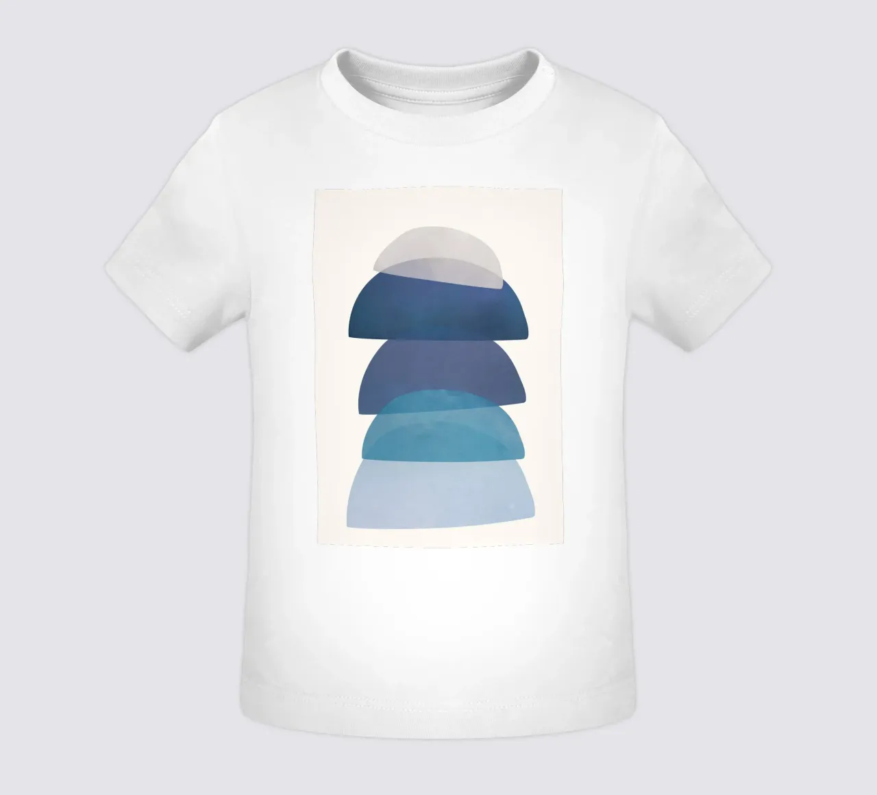 Blue Stack 01 maglietta neonato da cityart