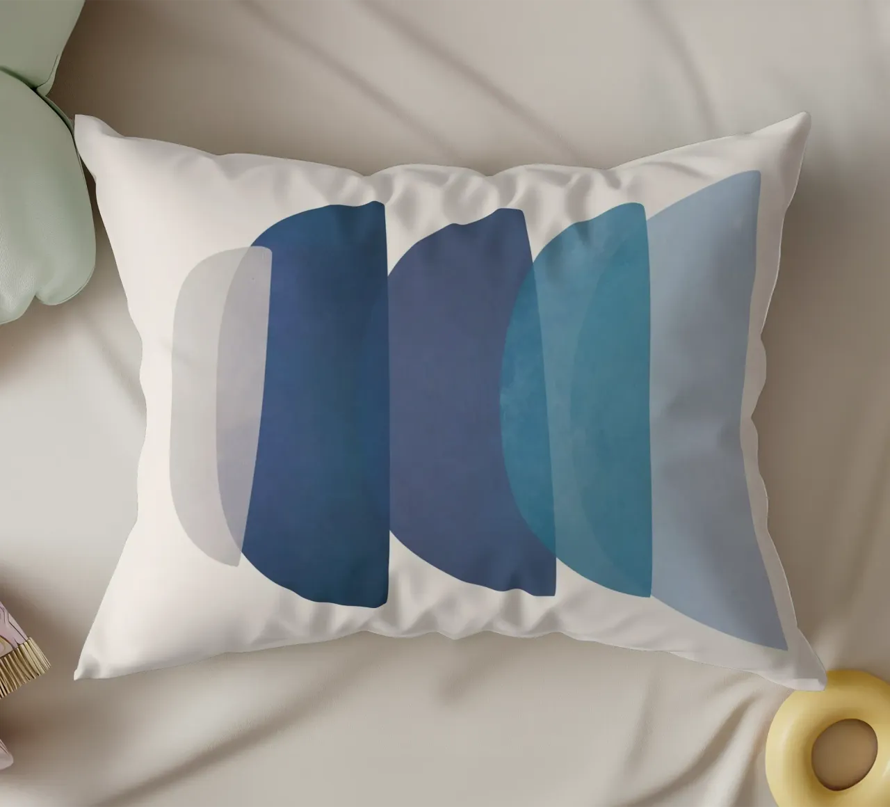 Blue Stack 01 cuscino da cityart