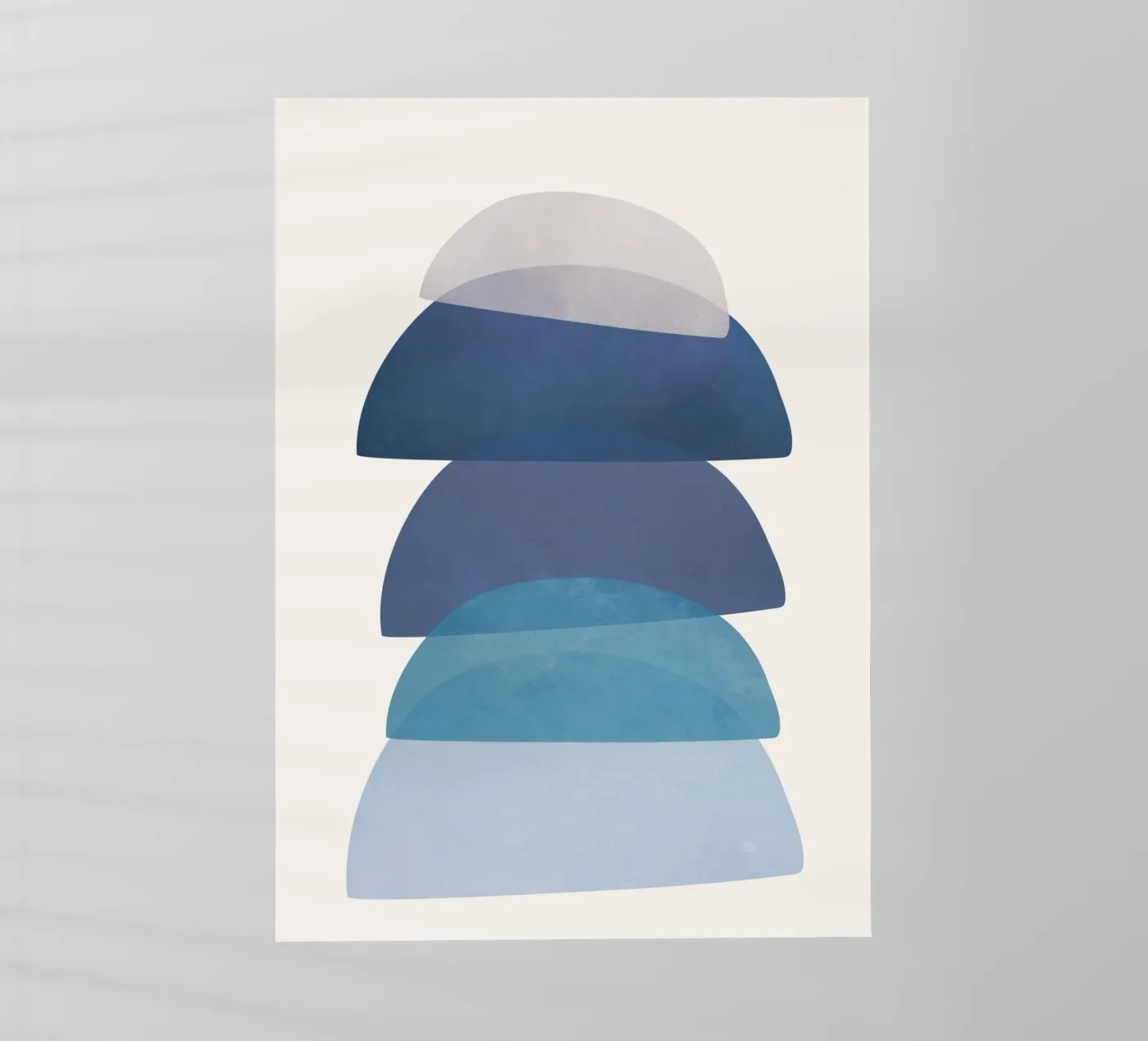 Blue Stack 01 backlit folie van cityart