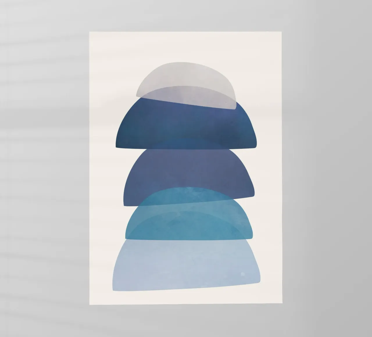 Blue Stack 01 pellicola backlit da cityart