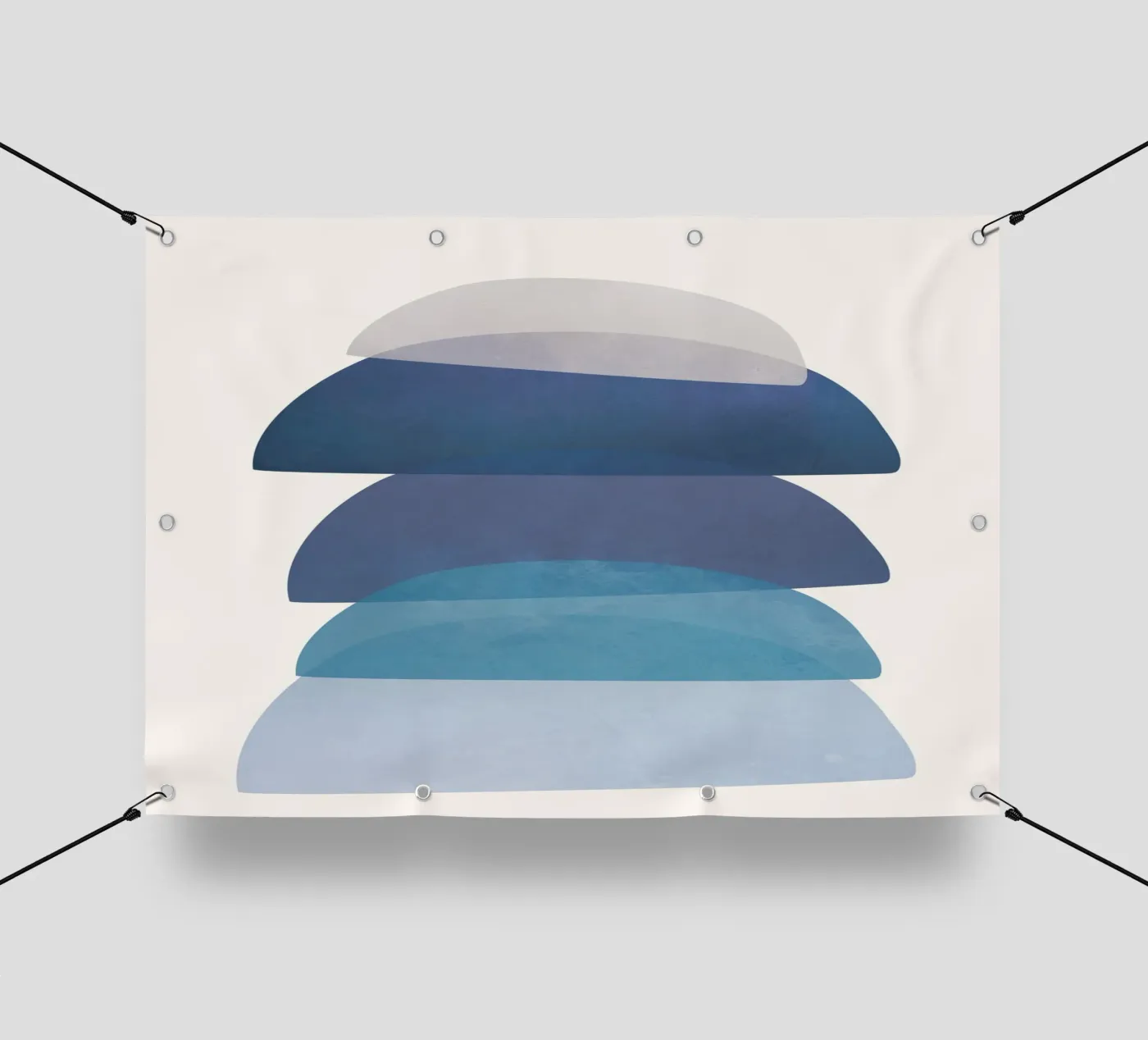 Blue Stack 01 PVC Plane von cityart