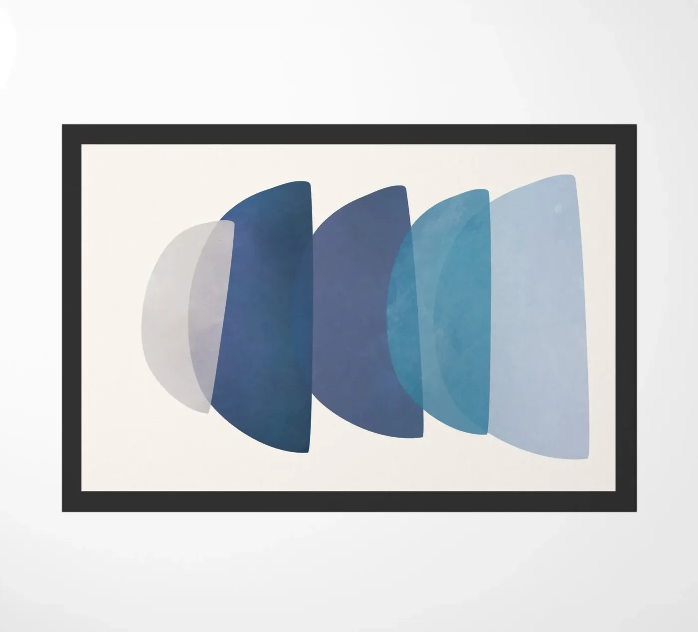Blue Stack 01 Fußmatte von cityart
