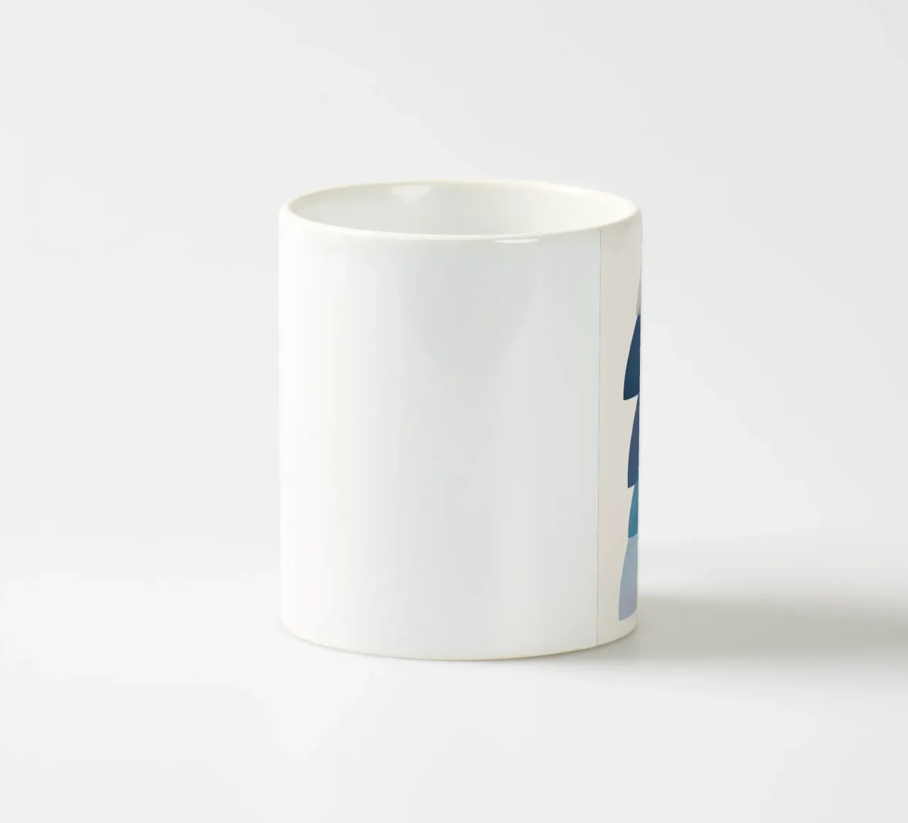 Blue Stack 01 tazza in ceramica da cityart