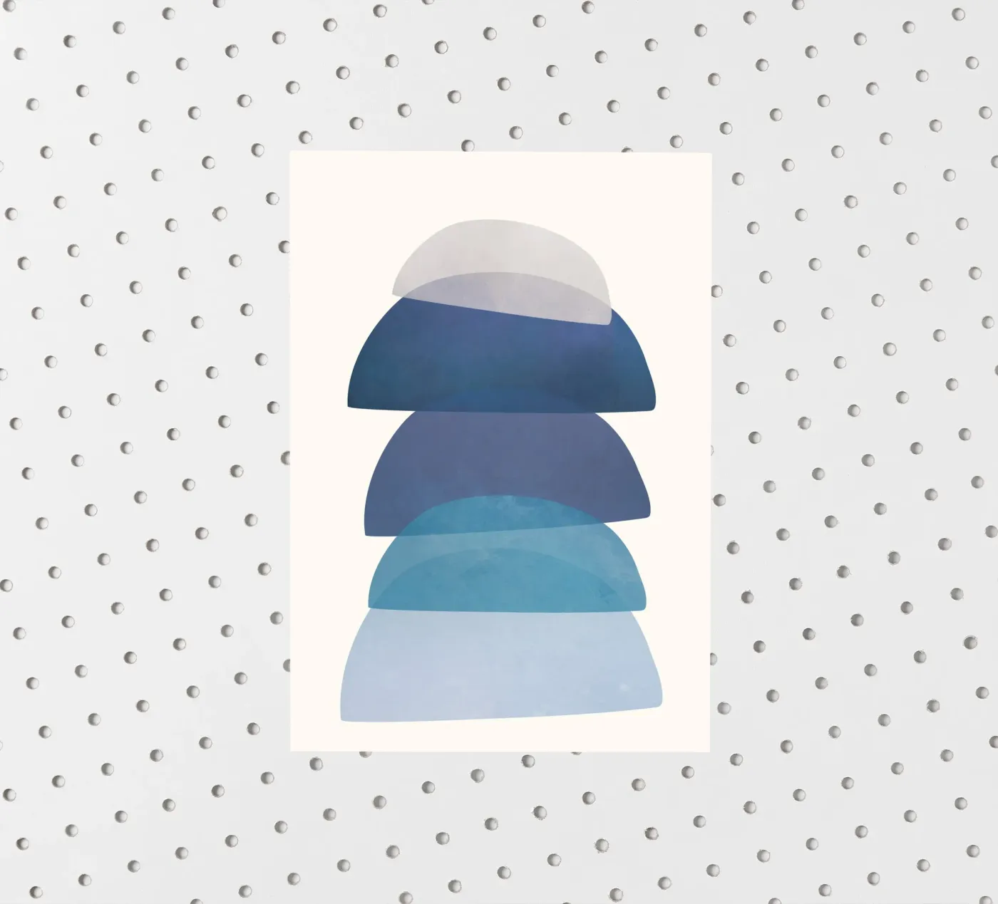 Blue Stack 01 Sticker von cityart