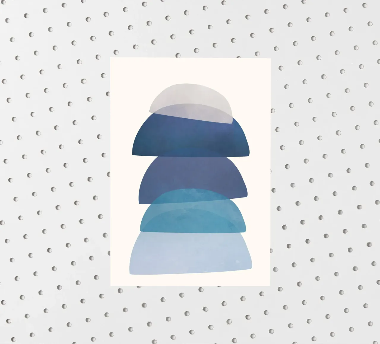 Blue Stack 01 sticker van cityart