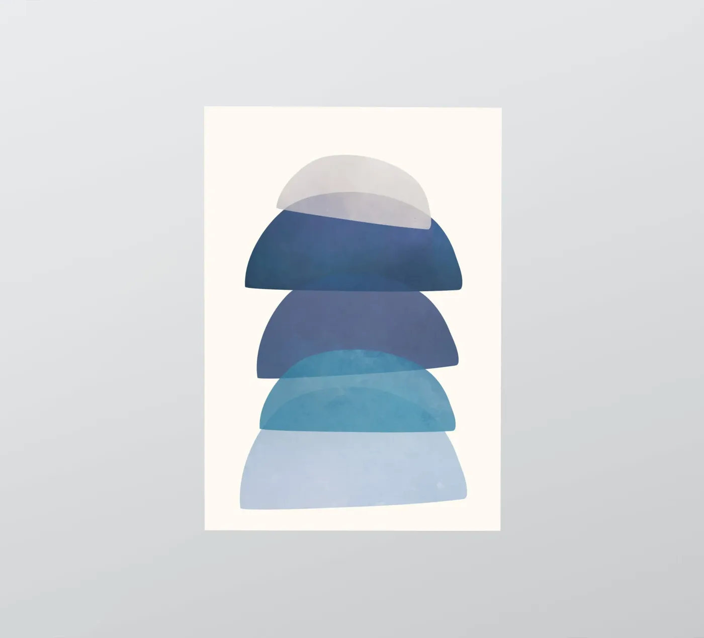Blue Stack 01 adesivo da cityart