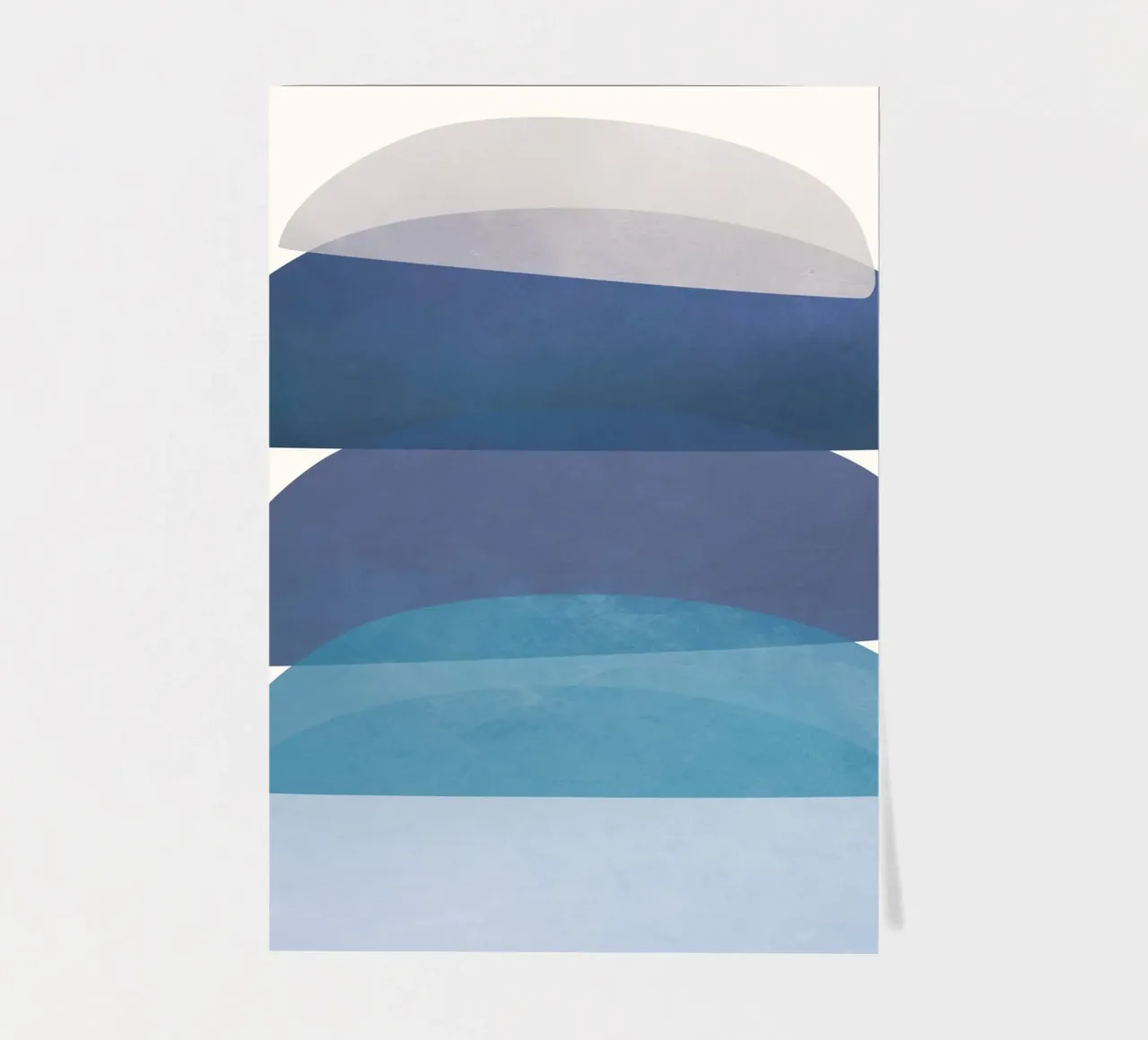 Blue Stack 01 sticker sheet by cityart