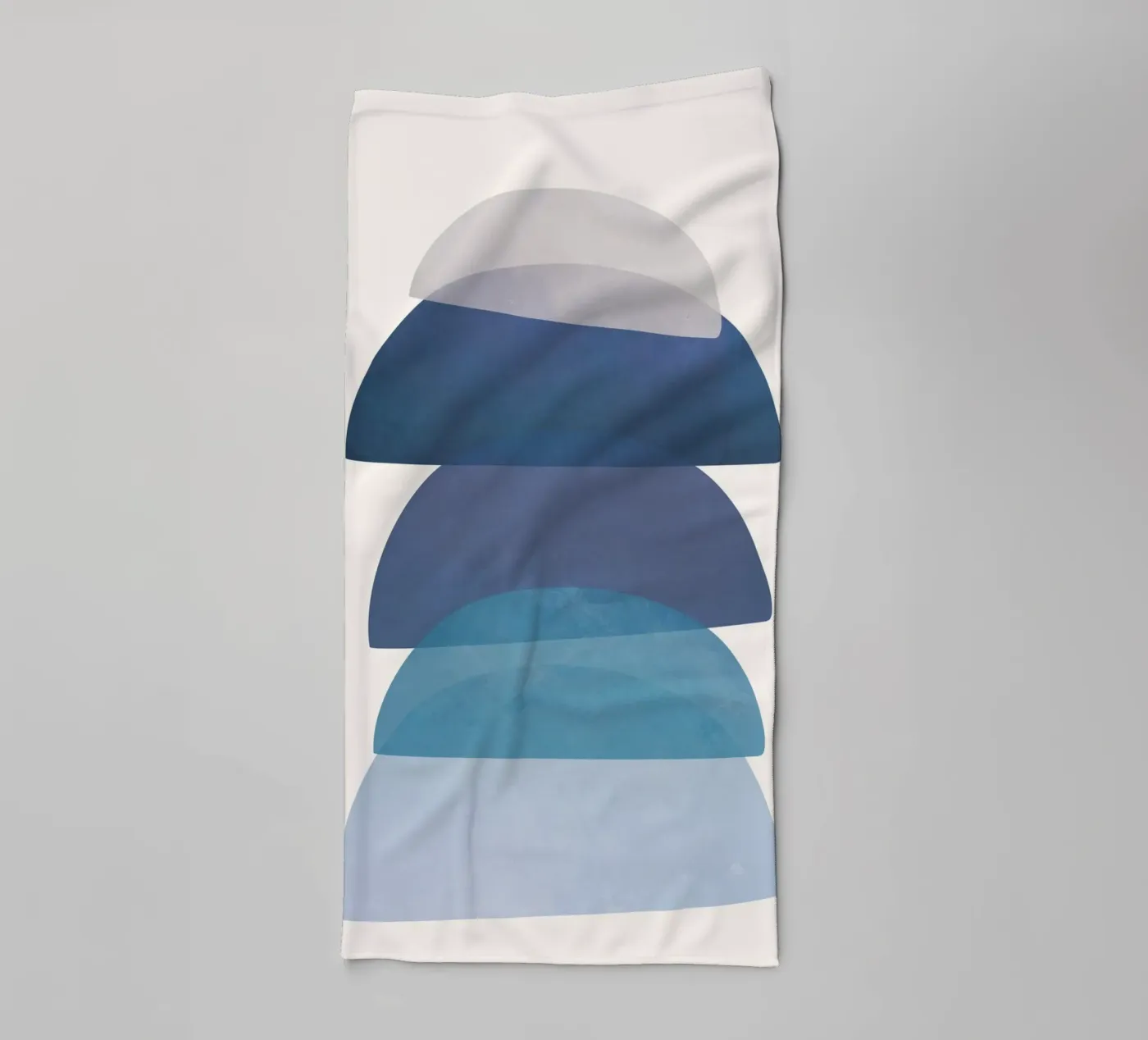 Blue Stack 01 badhanddoek van cityart