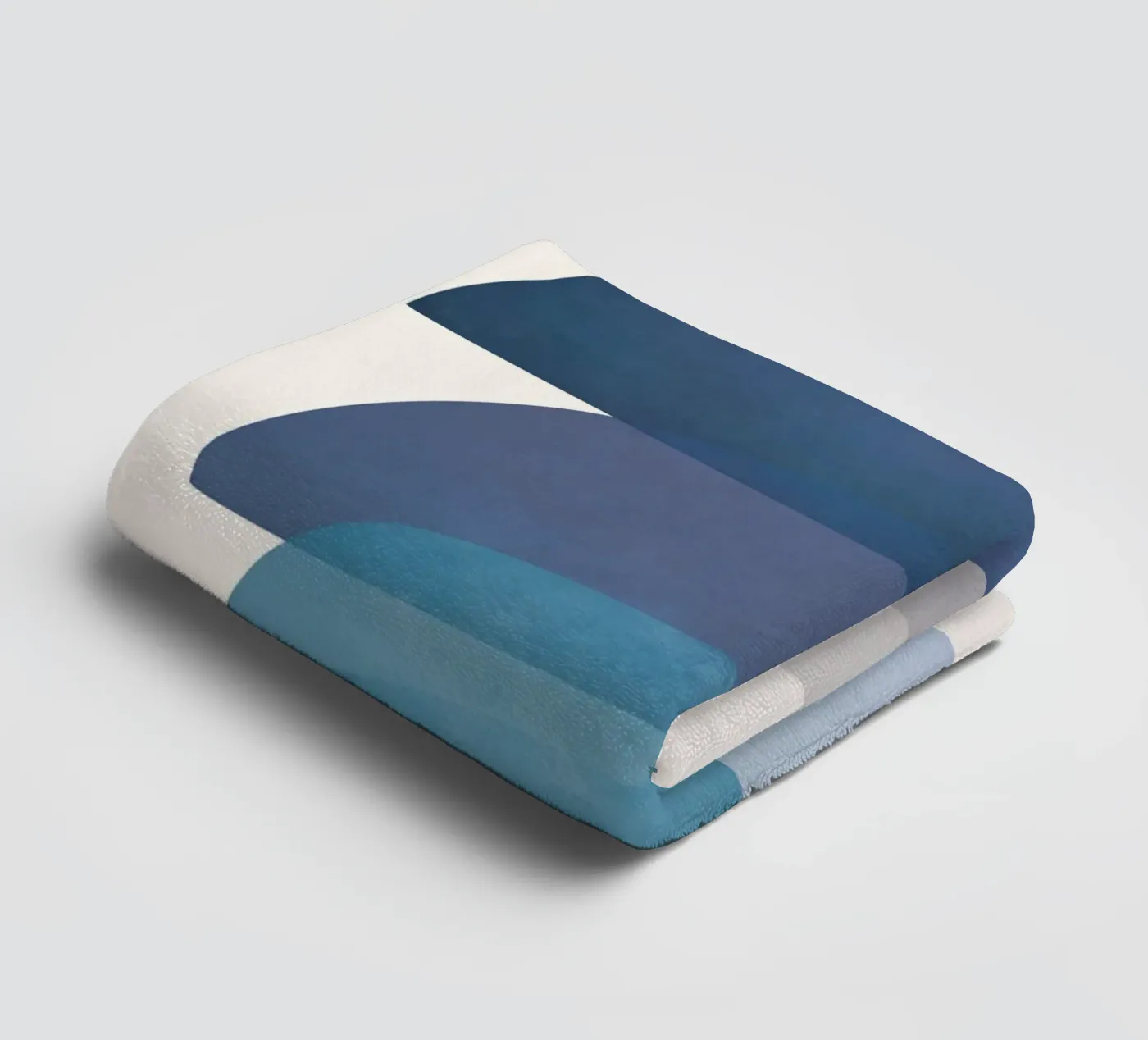 Blue Stack 01 badhanddoek van cityart