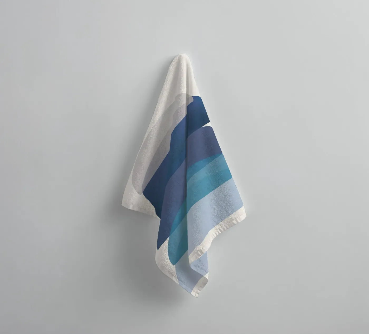 Blue Stack 01 asciugamano da bagno da cityart