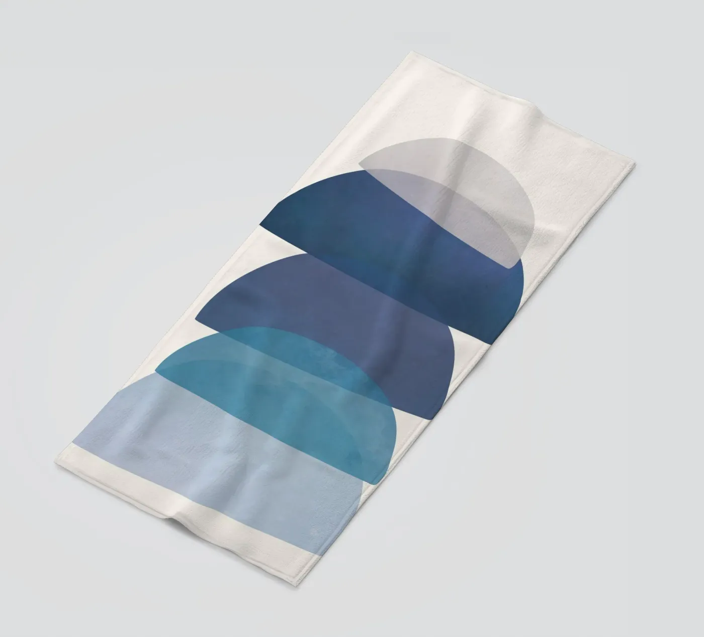 Blue Stack 01 strandhanddoek van cityart