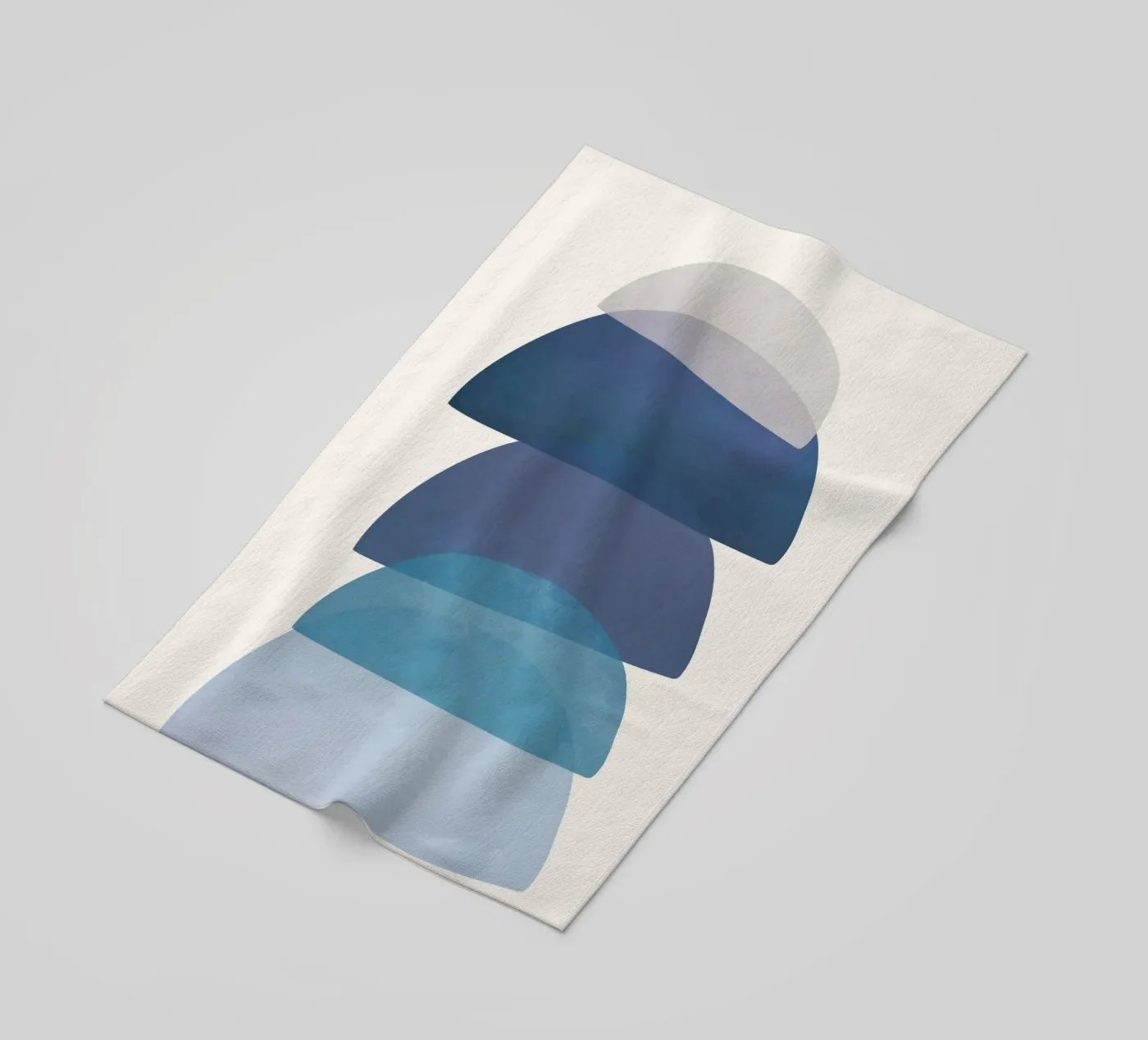 Blue Stack 01 strandhanddoek van cityart