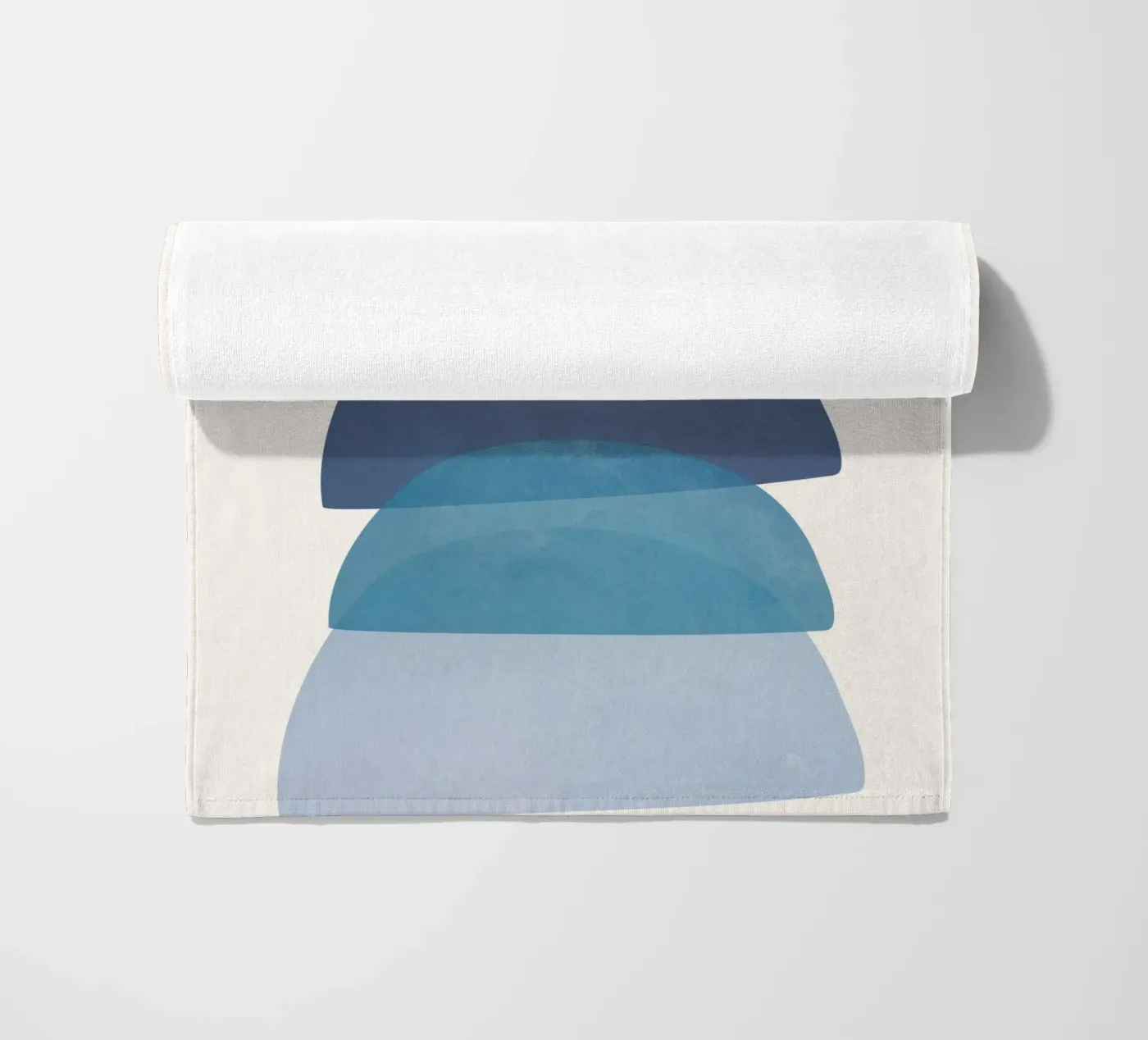 Blue Stack 01 strandhanddoek van cityart