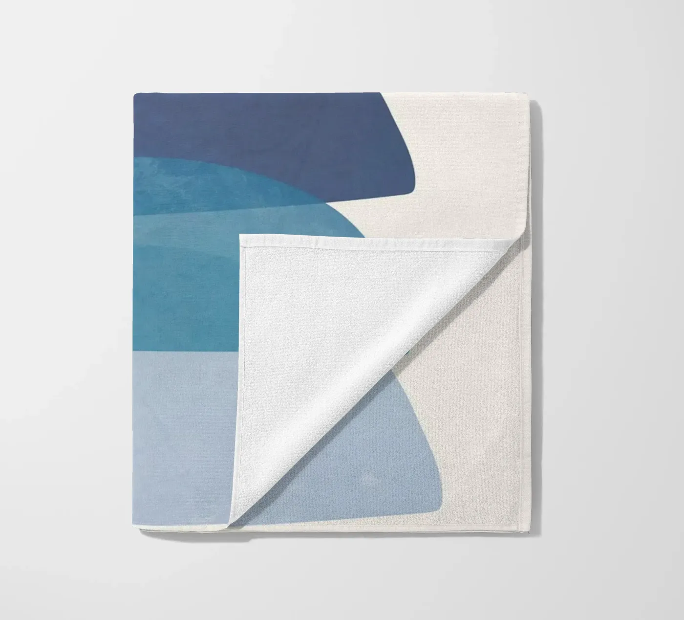 Blue Stack 01 strandhanddoek van cityart