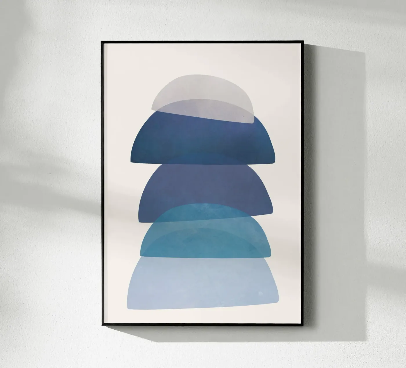 Blue Stack 01 Acryl-Glas von cityart