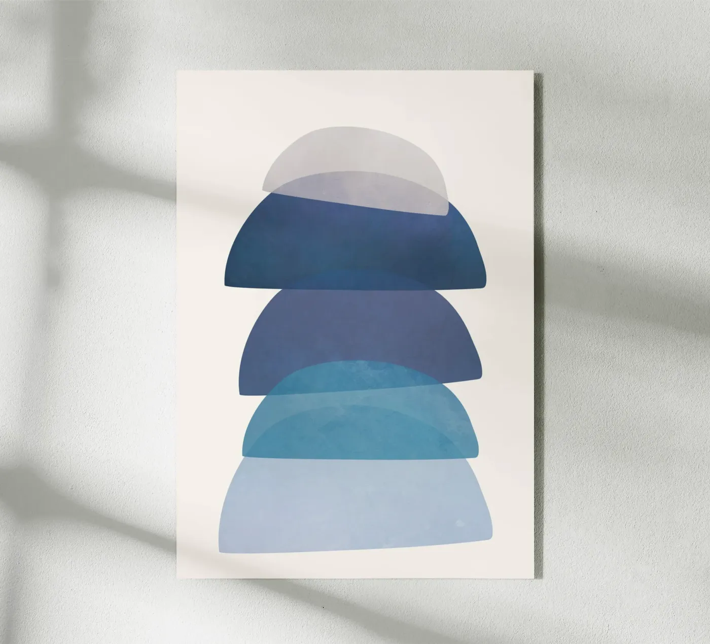 Blue Stack 01 plexiglas de cityart