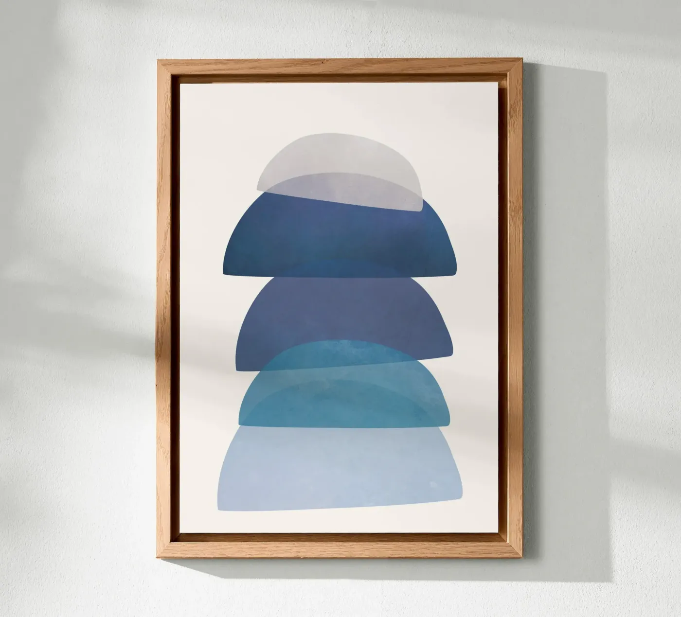 Blue Stack 01 forex-plaat van cityart