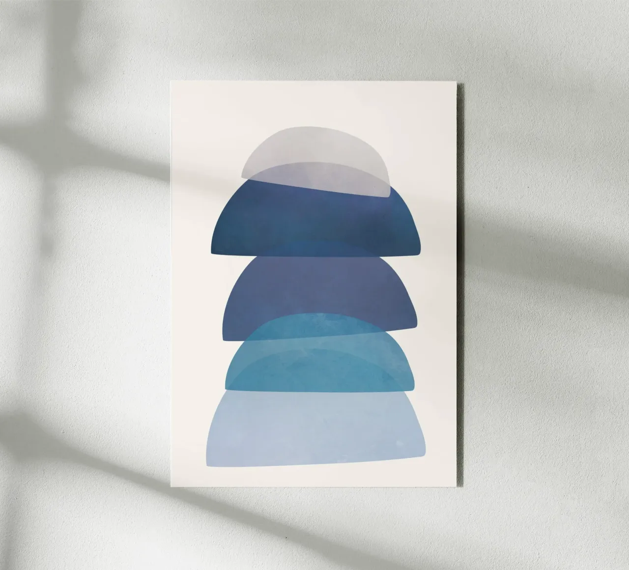 Blue Stack 01 alluminio dibond da cityart