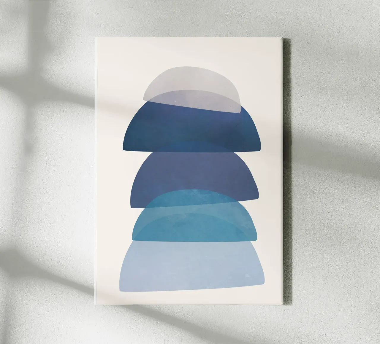 Blue Stack 01 tela da cityart