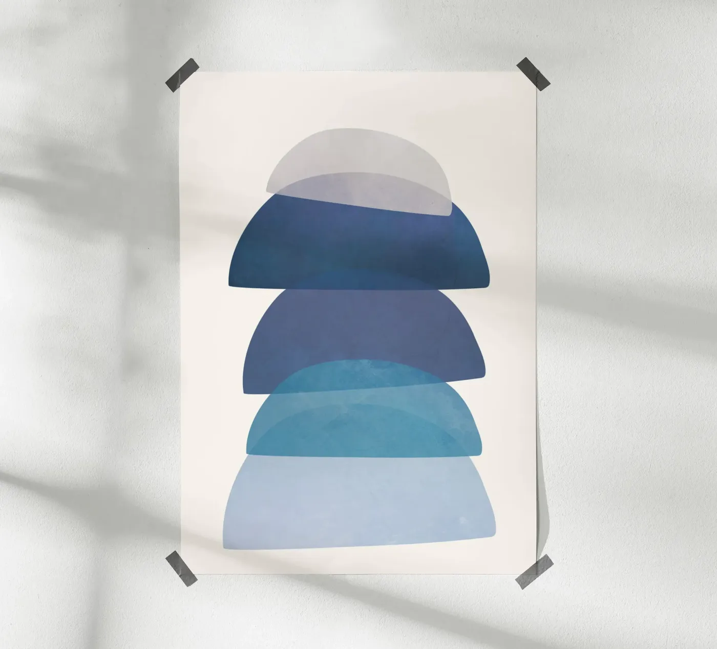 Blue Stack 01 poster de cityart