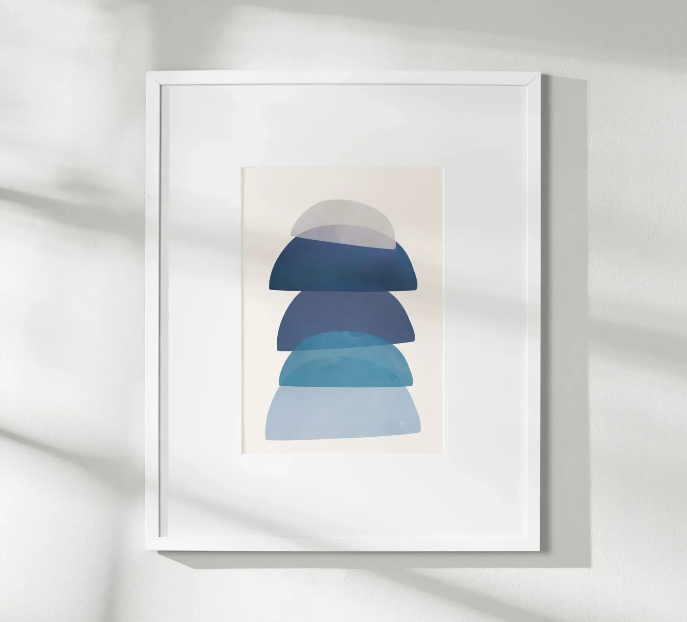 Blue Stack 01 Poster von cityart