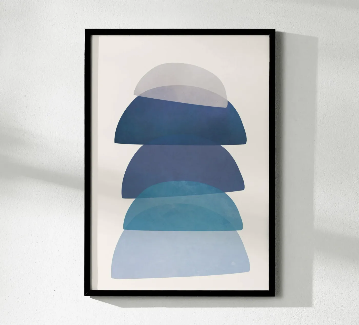 Blue Stack 01 Poster von cityart