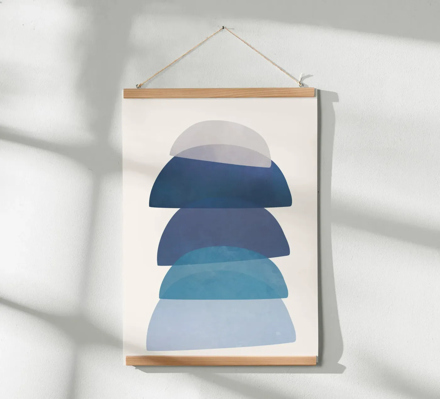 Blue Stack 01 Poster von cityart