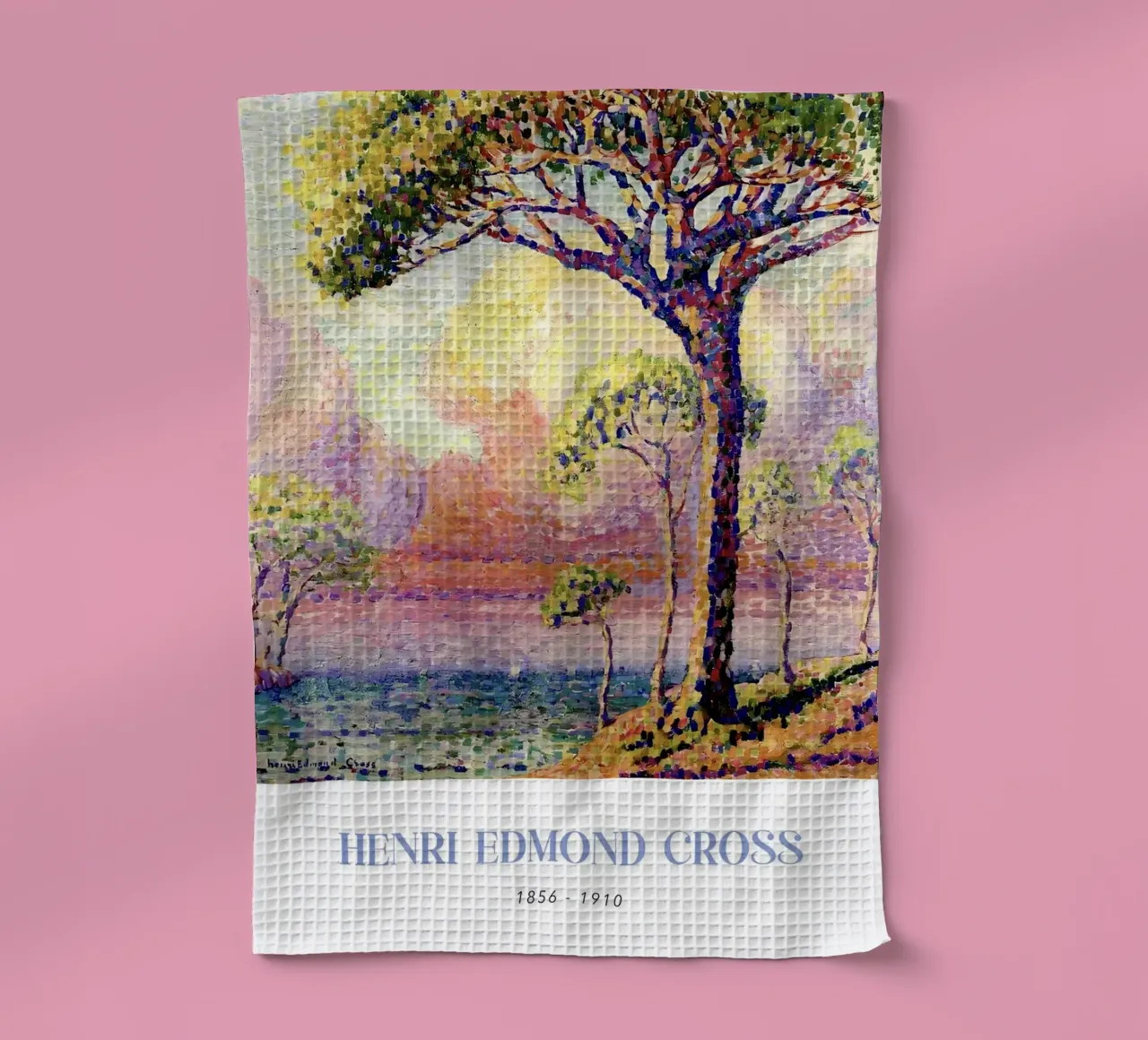 Henri-Edmond Cross Pointilliste Pin Art torchon de NorwesClub