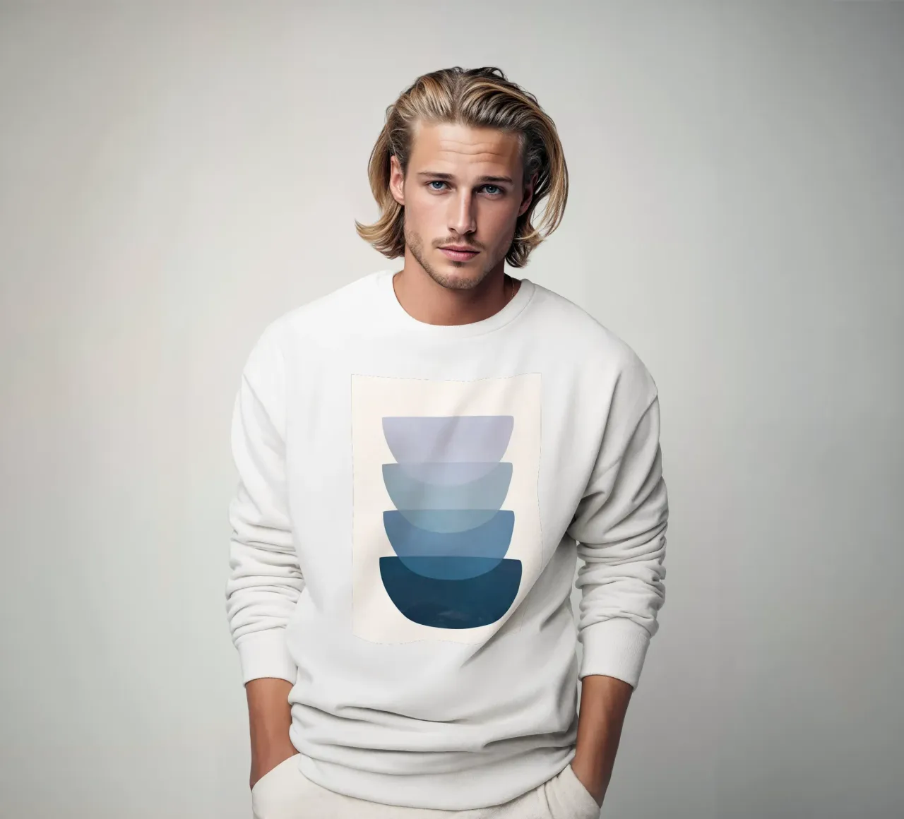 Blue Stack 02 sweatshirt van cityart