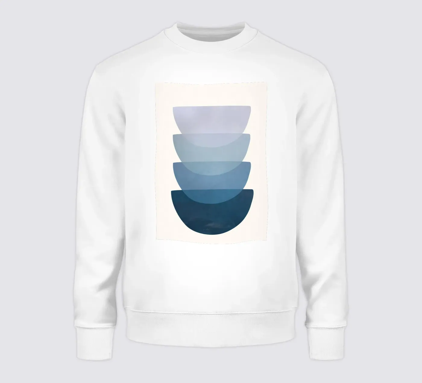 Blue Stack 02 felpa da cityart