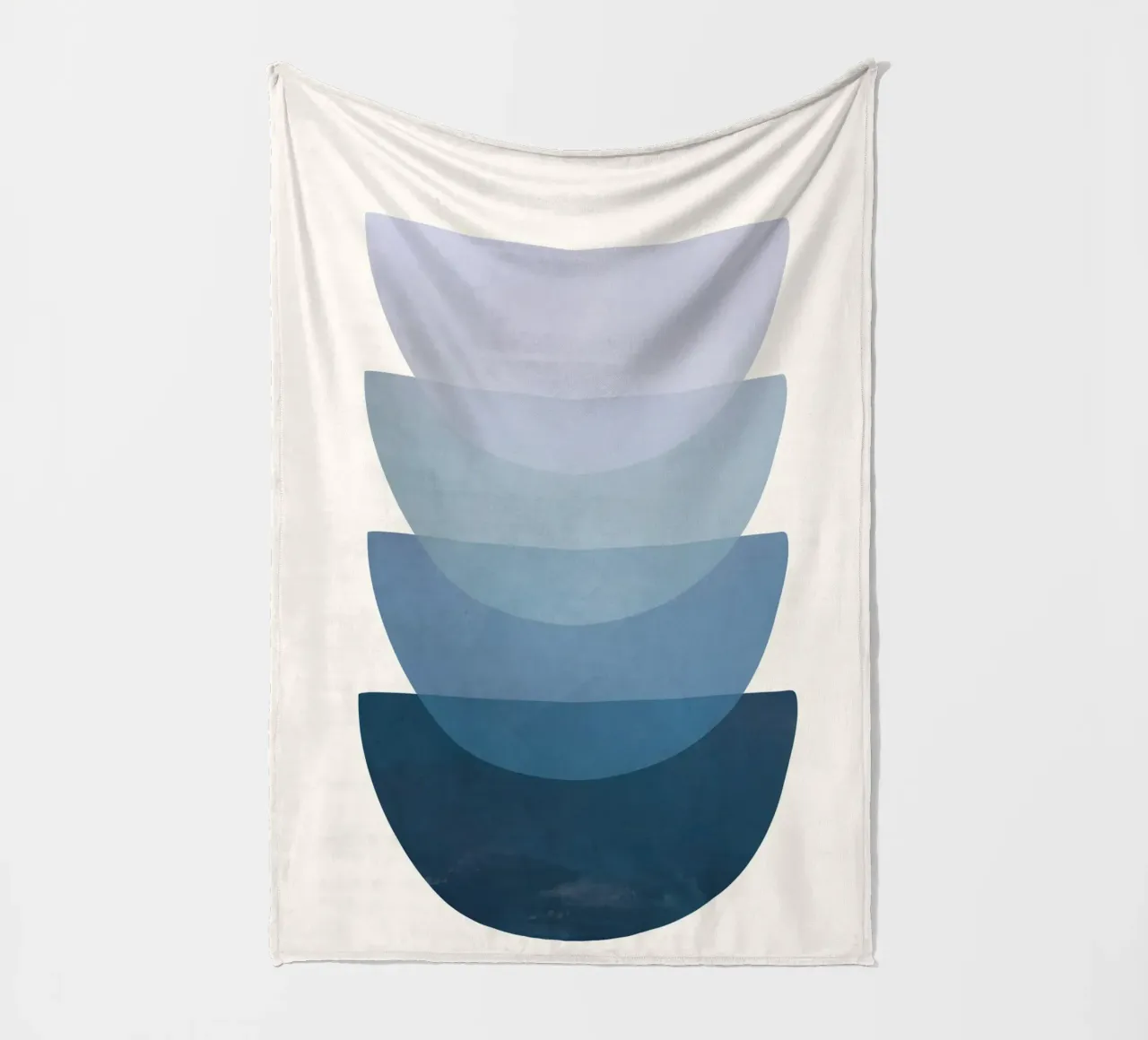 Blue Stack 02 coperta in pile da cityart