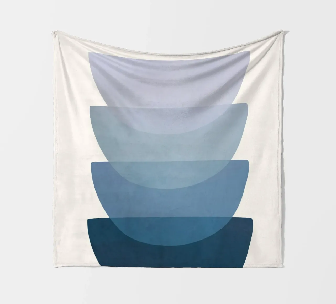 Blue Stack 02 coperta in pile da cityart