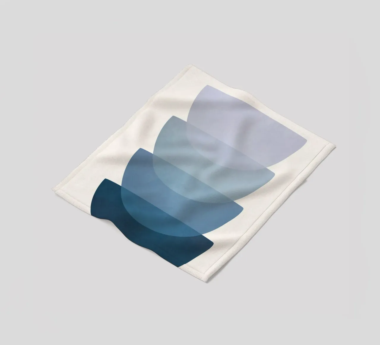 Blue Stack 02 coperta in pile da cityart