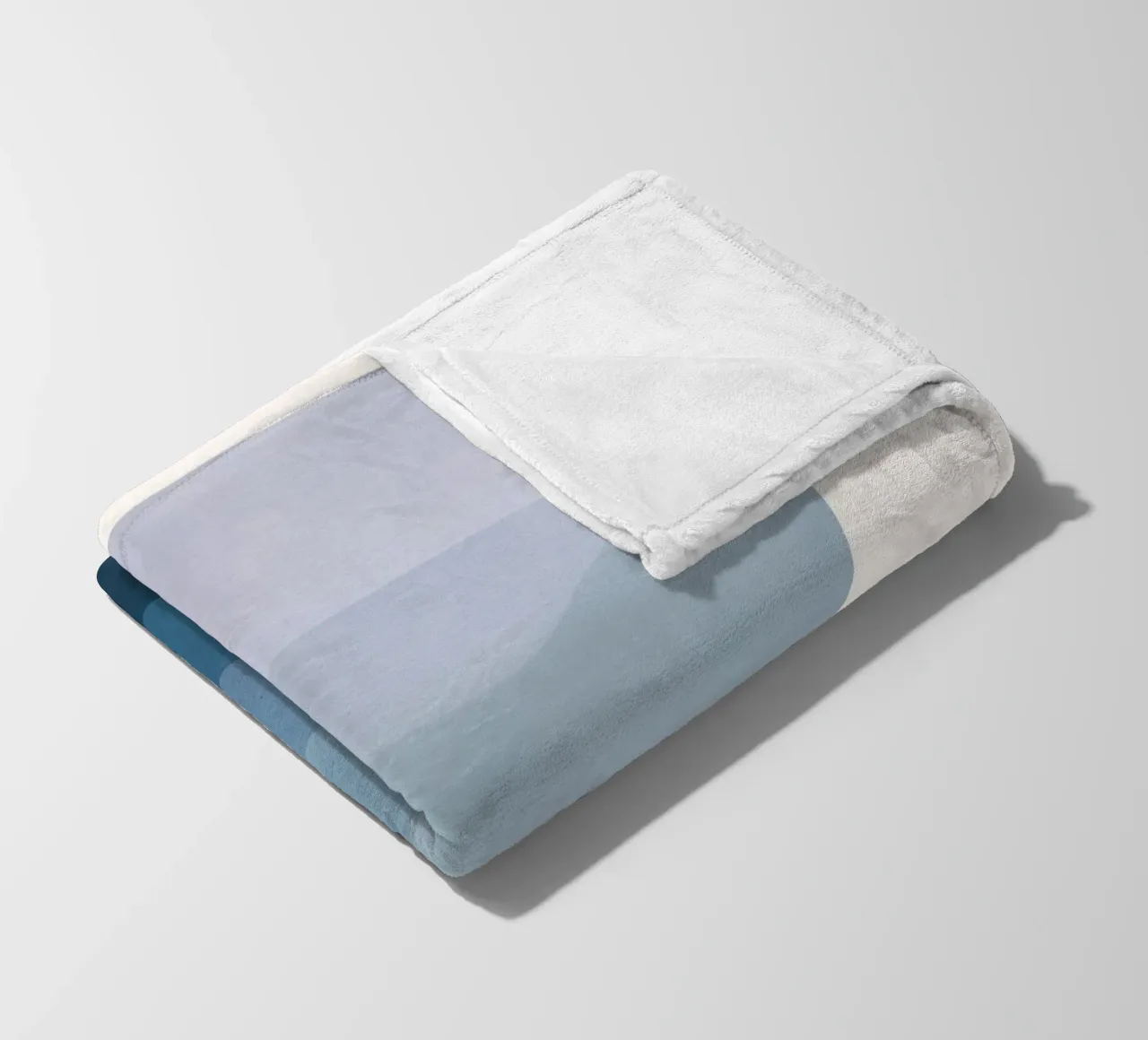 Blue Stack 02 coperta in pile da cityart