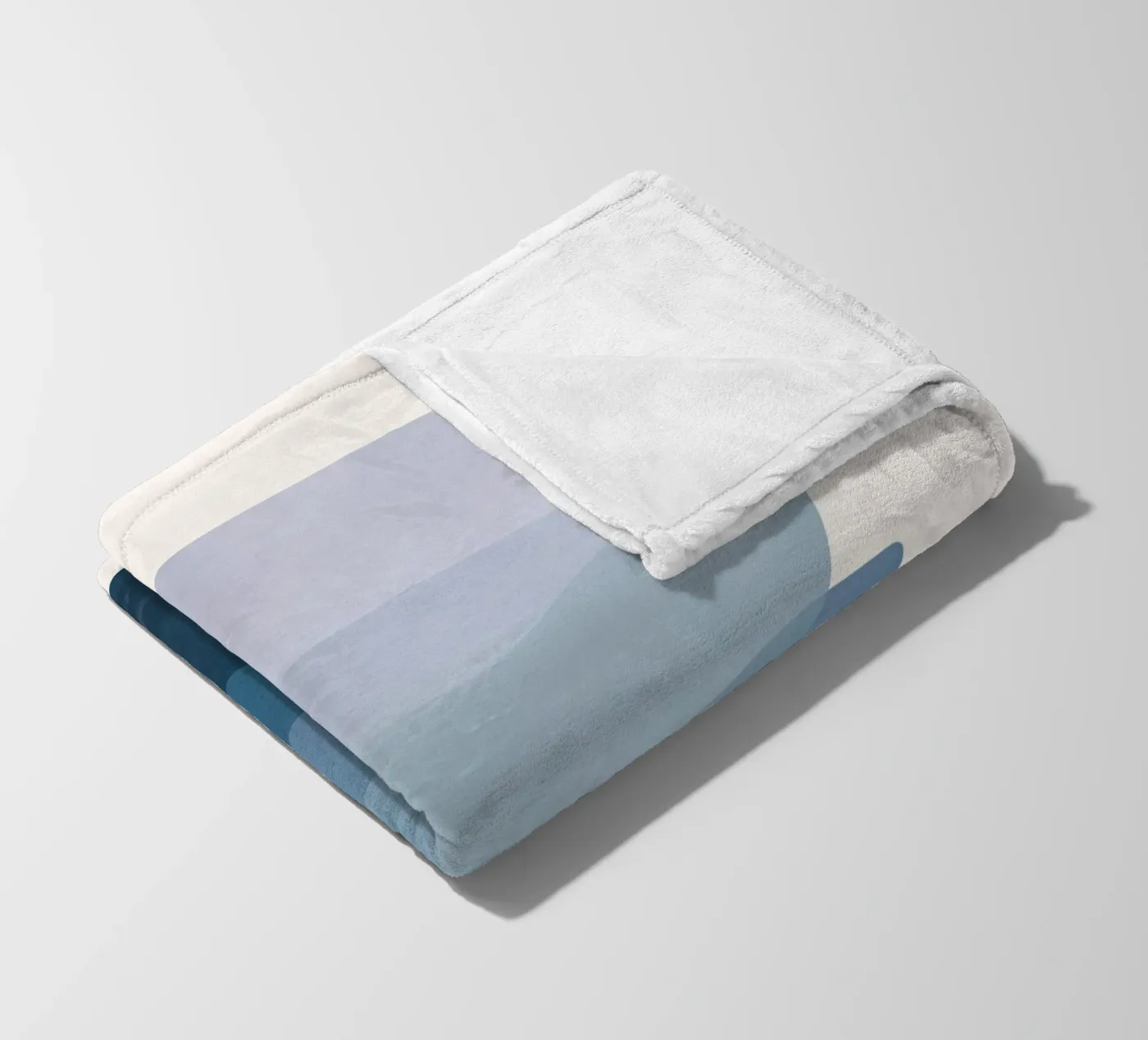 Blue Stack 02 Fleecedecke von cityart