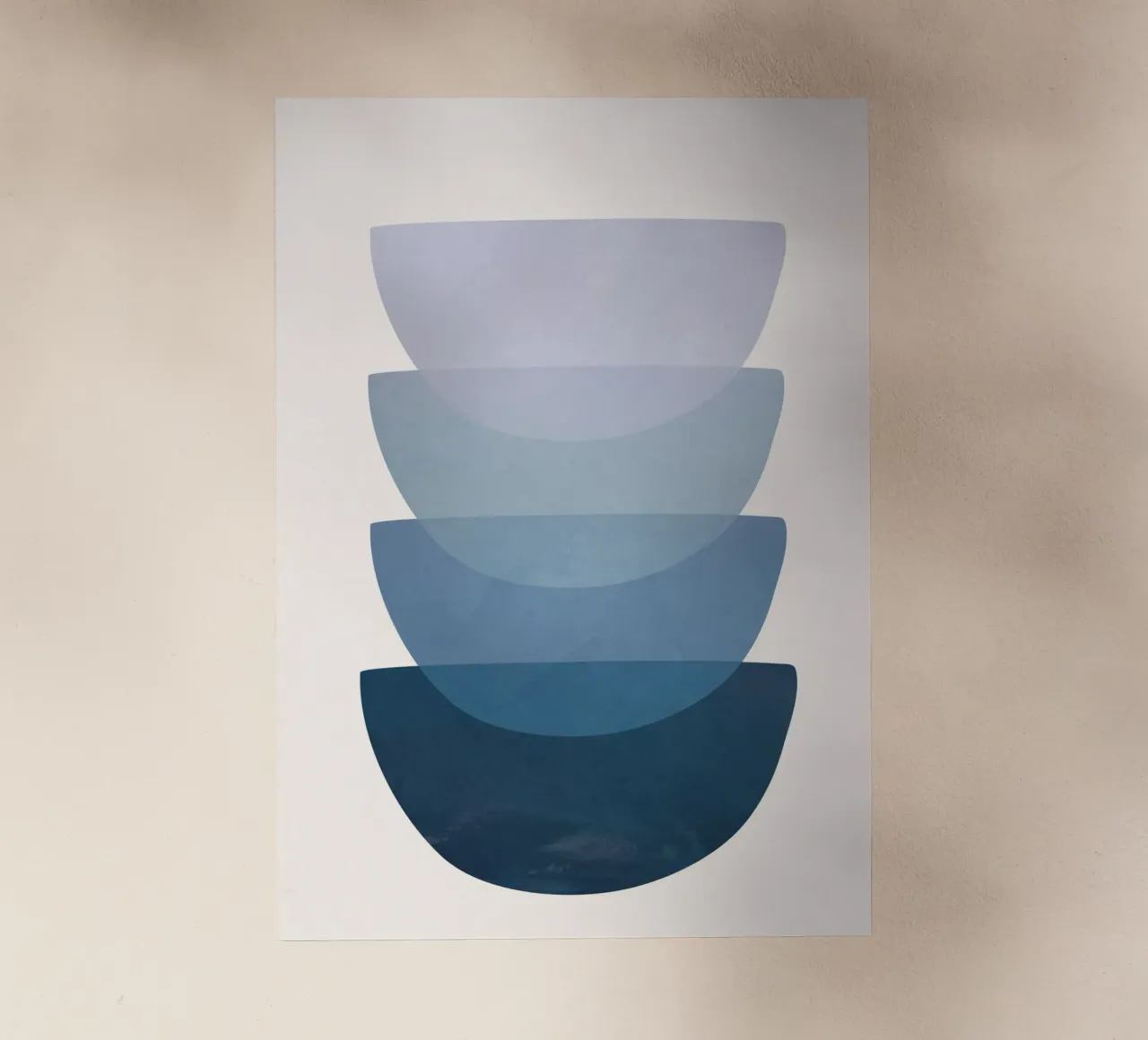 Blue Stack 02 pellicola backlit da cityart