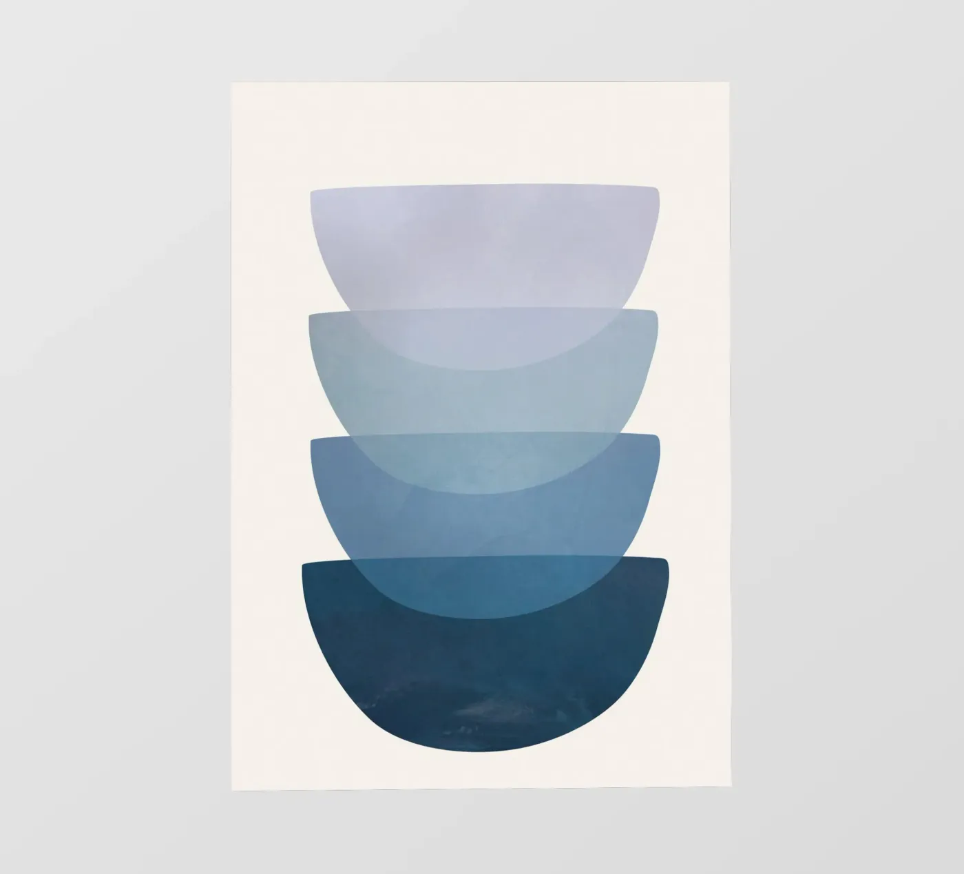 Blue Stack 02 carta da parati fotografica da cityart