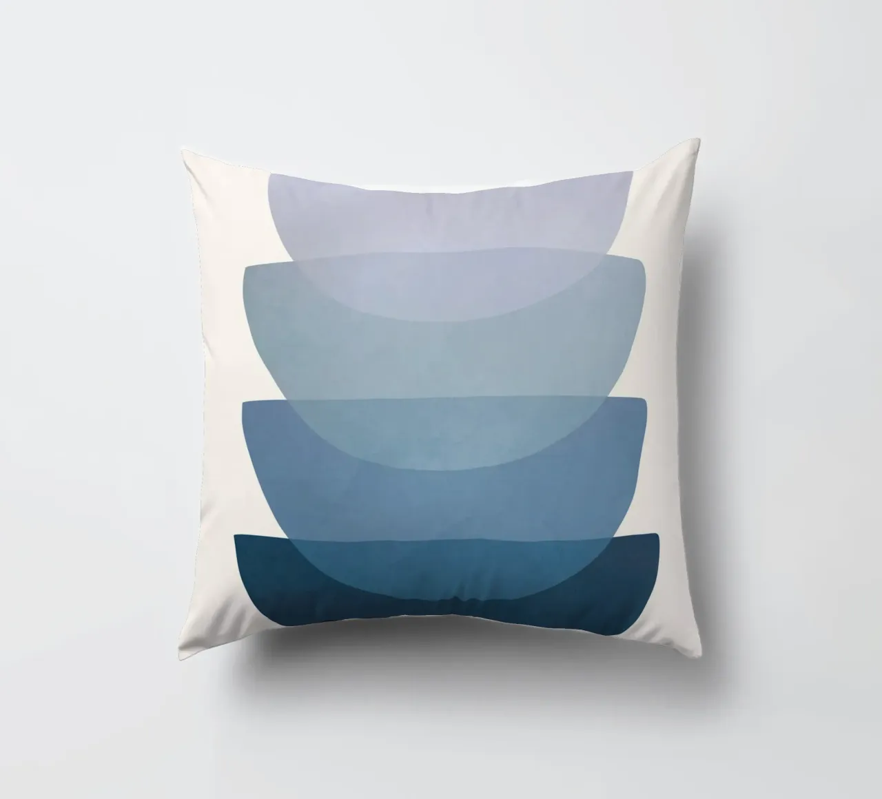 Blue Stack 02 cuscino da cityart
