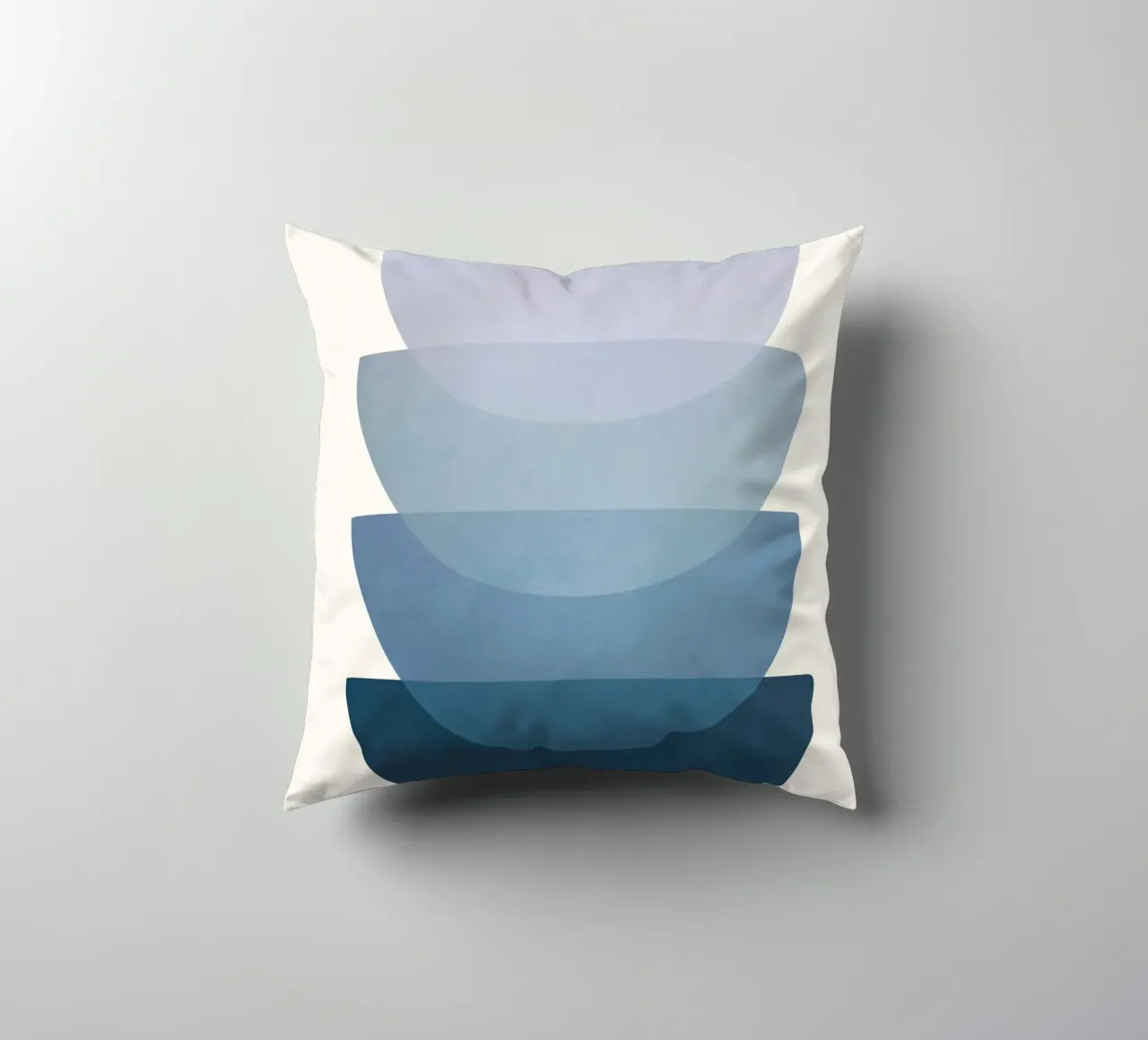 Blue Stack 02 cuscino da cityart
